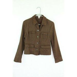 Apt. 9 Linen Blazer 8 Petite Jacket